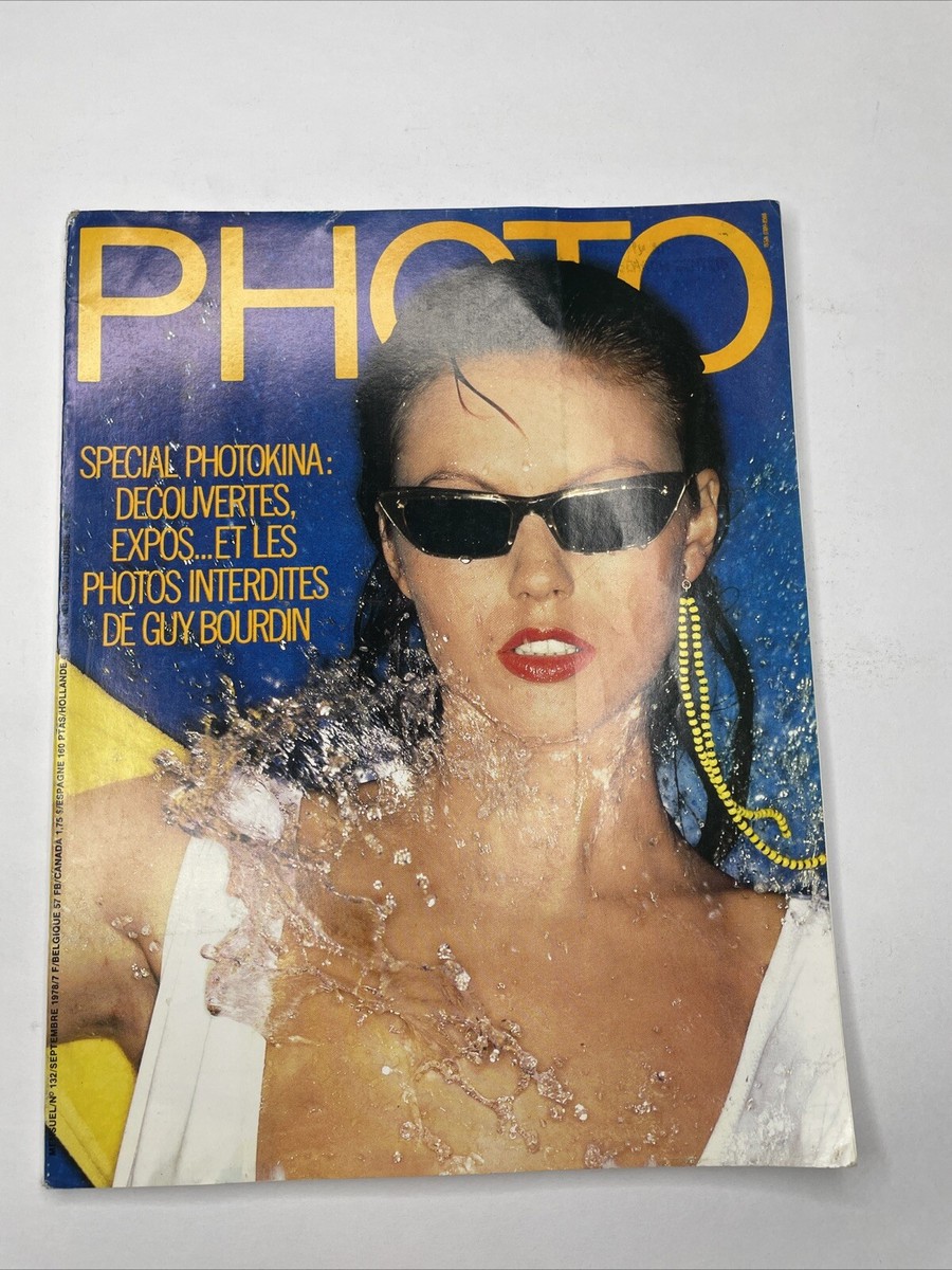 美品★レア★GUY BOURDIN 写真集「Guy Bourdin」 PHOTO MAGAZINE RARE FRENCH EDITION - SEPT 1978 - GUY BOURDIN
