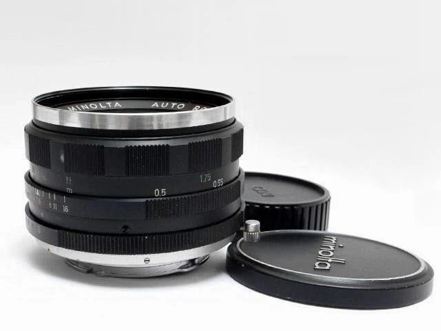 Minolta Rokkor PF 55mm Focal f/1.8 Camera Lenses for sale | eBay