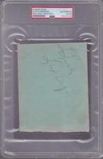 Lloyd Bridges (d.1998) Signed Album Page Autographed Airplane Sea Hunt PSA DNA