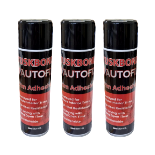 Trim Adhesive Car Van Heat Resistant Spray Glue Headlining Auto Fix