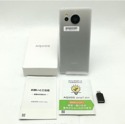 SHARP SoftBank AQUOS Sense7 Plus Silver Smartphone SIM Free SHARP SoftBank AQUOS Sense7 Plus Silver Smartphone SIM Free