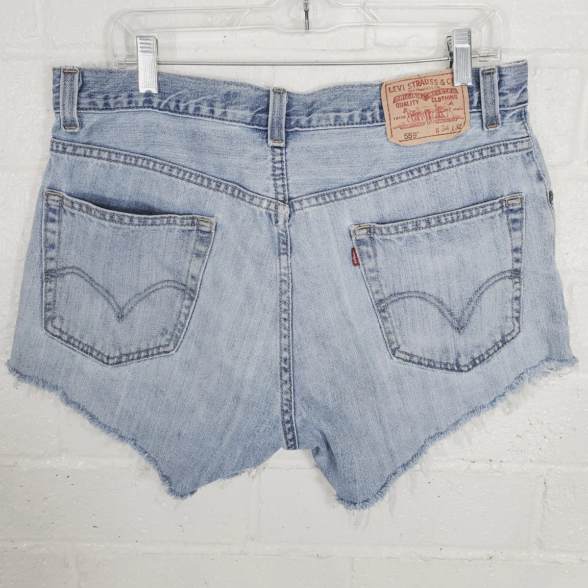 Diy levi deals shorts