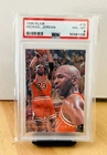 1995-96 Flair Card #15 Michael Jordan Chicago Bulls HOF PSA 8 NM MINT