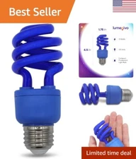 Calming Blue Light Bulb - Ideal for Soothing Fussy Babies - 13W, E26 Medium Base