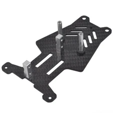 Carbon Upper Chassis for Traxxas Rustler Bandit VXL 2WD Car Upgrades Parts
