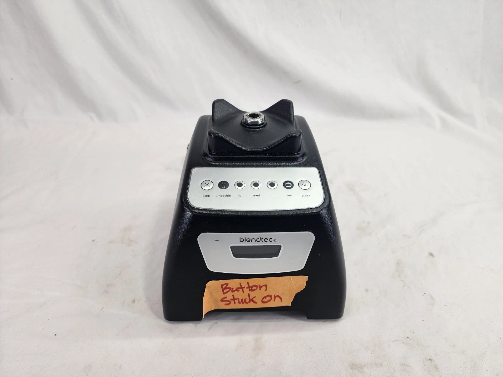 Blendtec Classic 575 Blender Base Classic Black Model CTB2 Stuck on