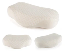 Tektrum Cervical Memory Foam Pillow, Orthopedic for Neck Shoulder Pain (053)