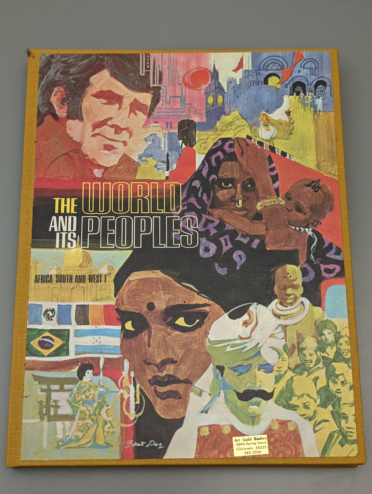 The World And Its Peoples: Africa South and West 1 (1967) HARDCOVER Rare SEE PIC