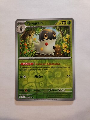 Pokemon Karte - Peregrain Reverse 009/198 - Scharlach und Lila EV1