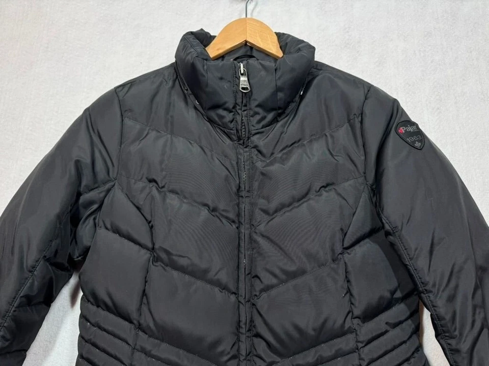 Pajar Canada Brooklyn Parka Jacket Quilted Black Insulated Coat Women's Medium M - Image 3 of 4