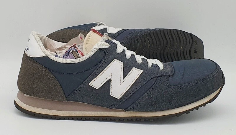 naaien Gelijk verrassing New Balance 420 Low Suede Trainers U420CNW Grey/Black/White UK5/US5.5/EU38  | eBay