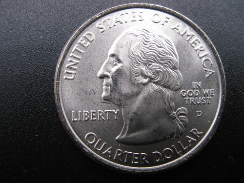 2008 D Alaska Statehood Quarter "Satin" Gem BU! #482428 - Picture 2 of 3