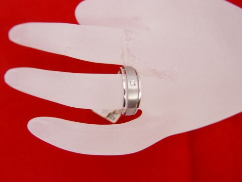 Ladies diamond ring 18k white gold - Foto 1 di 3