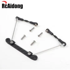 RcAidong Carbon Rear Stabilizer Rod Set for Tamiya DT-02 Fighter Buggy SV