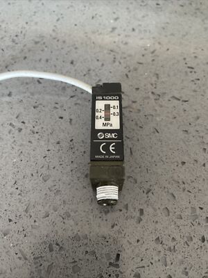 Used SMC IS1000 PRESSURE SWITCH 12V w/ warranty Free Shipping