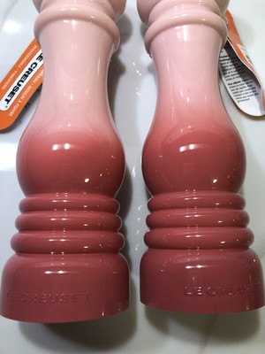 le creuset pink salt and pepper