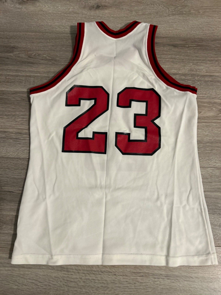 Vintage 1980's SAND-KNIT Michael Jordan Chicago Bulls (L) #23
