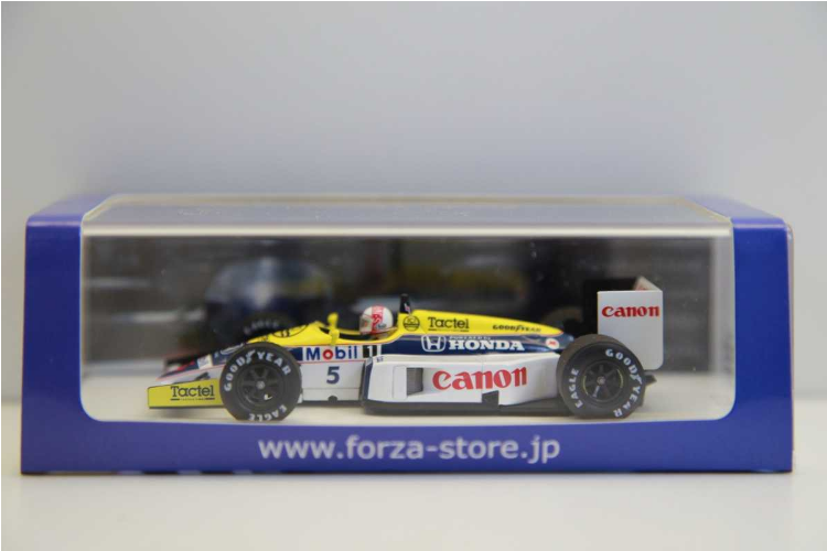 スパーク 1/43 ウィリアムズホンダ FW09B マンセル 鈴鹿エンジンテスト スパーク 1/43 中嶋悟 ウィリアムズホンダ FW09B 鈴鹿テスト