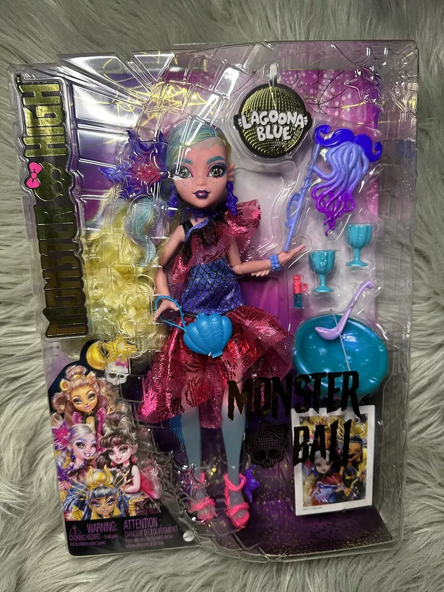 Monster High Draculaura Fashion Doll in Monster Ball Party Dress with  Accessories