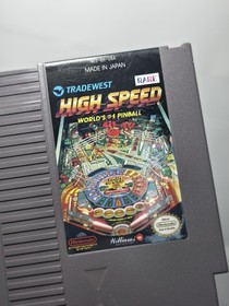 Pinball High Speed World's #1 (Nintendo Entertainment System, 1991) NES PROBADO