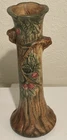 Baldin Weller Woodcraft Pottery “Apple  Tree Trunk” Bud Vase 1920-1933