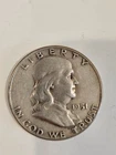 1951 Franklin Half Dollar || 90% Silver - Low cost shipping