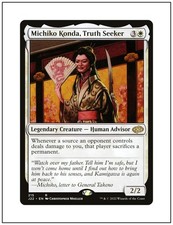 1x Michiko Konda, Truth Seeker, Jumpstart 2022, Magic MTG NM