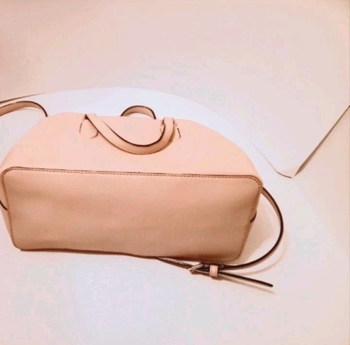 Kate Spade Evangelie Laurel Way Soft pink Handbag Crossbody Purse Satchel large - Picture 3 of 10
