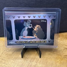 Bella Notte Spaghetti- Iconic Moments IM-16 - Disney Topps Chrome 2025