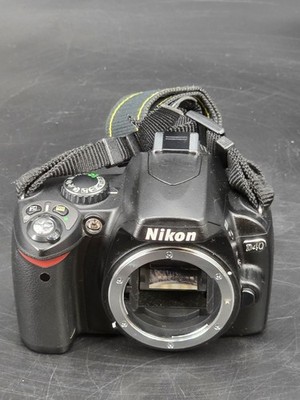 Nikon D40 body SLR camera. D-40 Digital Camera Body Only | eBay