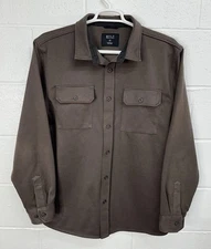 BYLT Coastal Overshirt Heavy Shacket Brown Outdoors / Men’s XL
