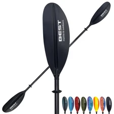 Kayak Paddle, Carbon Fiber Shaft & Fiberglass Reinforced Polypropylene Blades...
