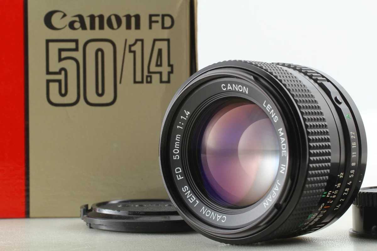 Canon FD 50mm f/1.4 Camera Lenses for sale | eBay