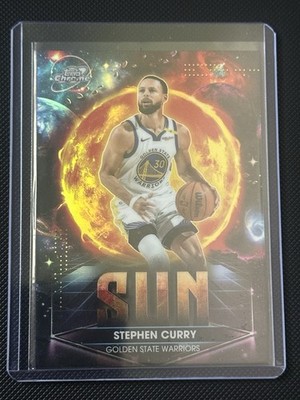 2025-26 Topps Cosmic Chrome Stephen Curry Planetary Pursuit Sun #PPS-3