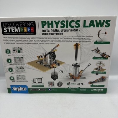 Engino Discovering STEM Newton's Laws Inertia, Kinetic & Potential Energy  New
