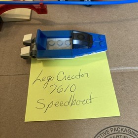 LEGO #4982 SpongeBob SquarePants Mrs Puffs Boating School 2007 + #7610 Boat