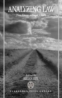 Bix | Analyzing Law | Buch | Englisch (1998) | Gebunden | OUP Oxford
