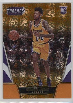 2016-17 Threads Century Proof Orange Dazzle 14/25 Brandon Ingram Rookie RC 17a5