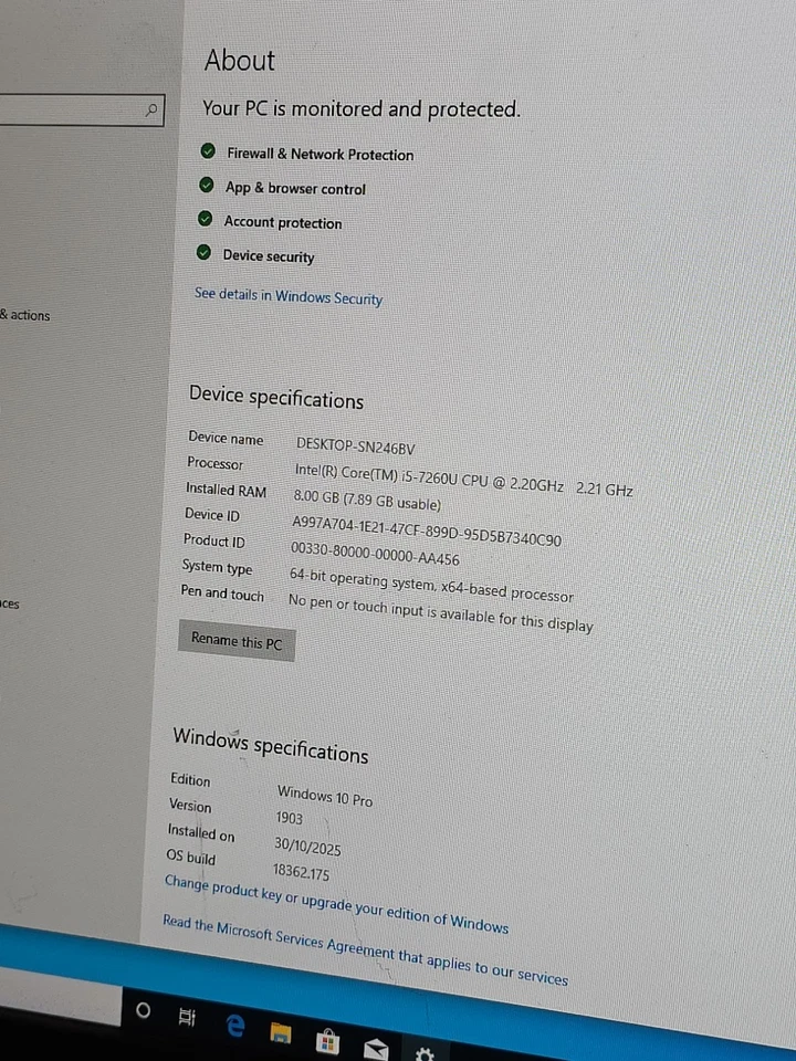  PC Intel NUC Core i5-7260U @2.20GHz,8GB RAM,120GB SSD, -BOXNUC6i5BNK-NO OS(2) - Image 2 of 4