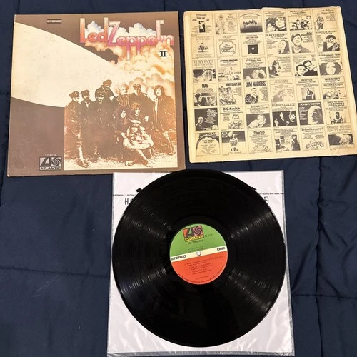 Led Zeppelin II RL SS Double RL Hot Mix Specialty PR SD 8236 VG+ Plays Clean!