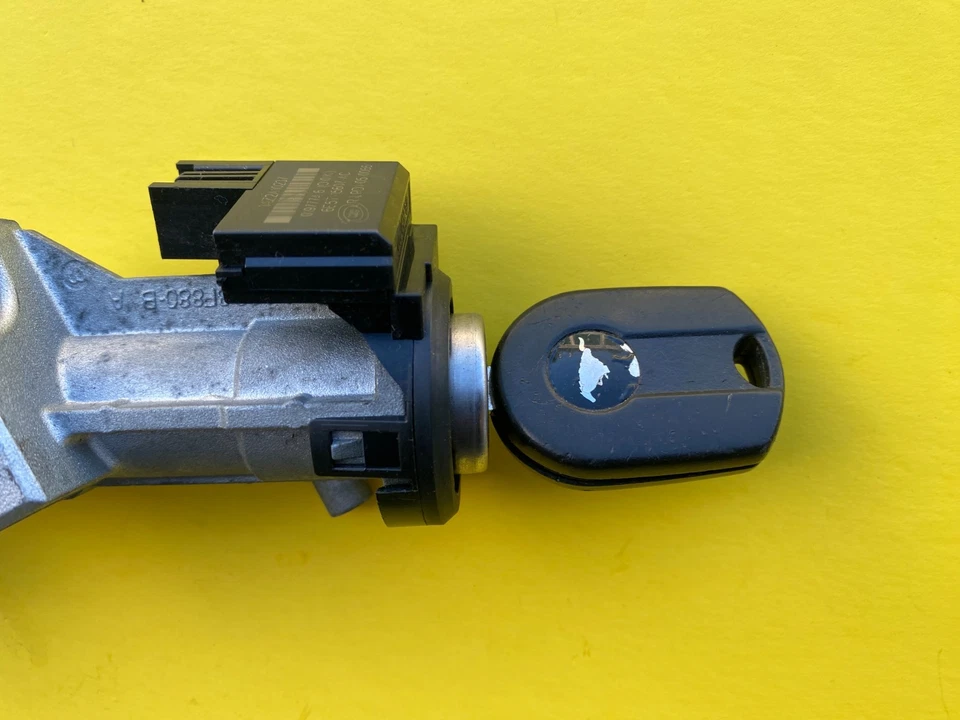 Ford Mustang 2010-2014 interruptor de encendido bloqueo con llave inmovilizador OEM 6E5T-15607-AC Foto 2 de 4