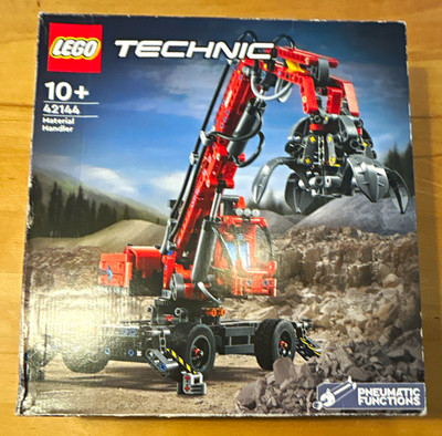 LEGO Technic Material Handler 42144 Pneumatik Set 835 Teile ab 10+