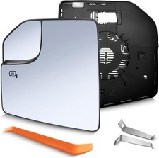 Ford F150 Driver Side Mirror Glass 2015-2021 - Heated, Wide-Angle, Easy Install