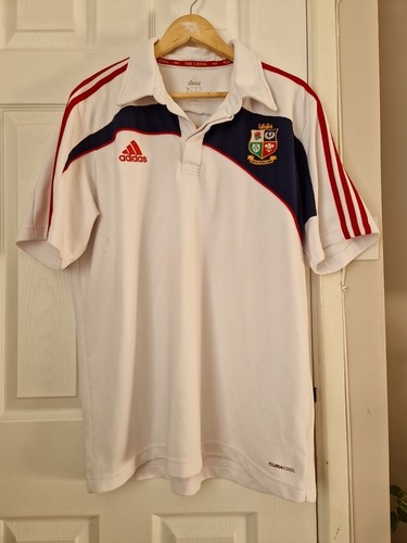 BRITISH LIONS Adidas RUGBY Poloshirt Oberteil Südafrika 2009 Größe 48" Brustumfang 2XL - Bild 5 von 11