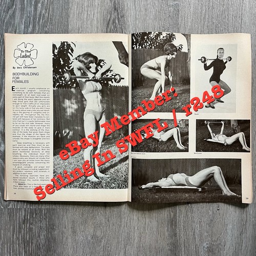 KRAFT & GESUNDHEIT Magazin SILVIA HAND + VORHANG + JR NATIONALS AUG 1970 V 38 N 8 - Bild 14 von 24