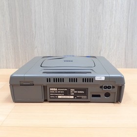 Sega Saturn Console with 2 Virtua Stick controllers & 3 games Japanese Gray