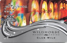 Wildhorse Casino - Pendleton, OR - 3rd Issue Slot Card (BLANK/VOID Punch)