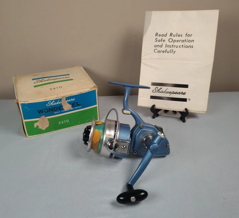 Shakespeare Wondereel In Vintage Spinning Fishing Reels for sale