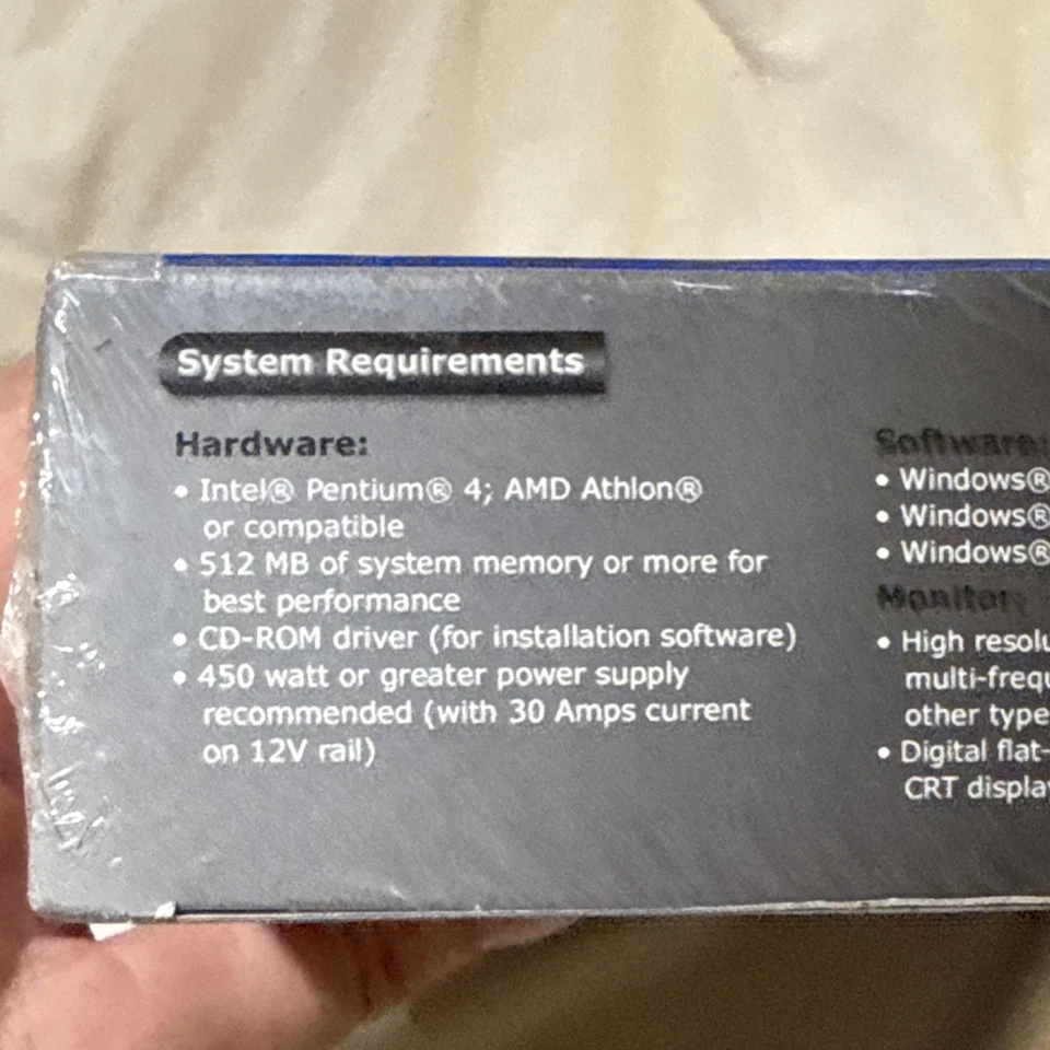 Rare ATI Radeon X1950 Pro Diamond 512MB GDDR3 AGP Graphics Card New In Box - Image 3 of 4