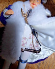Vintage Peggy Nisbet King Henry VIII~Tudor Portrait Doll w/ Sword~Paper Tag — photo 6